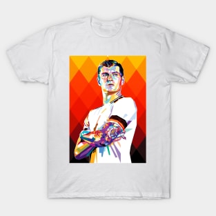 Toni Kroos Portrait fan art T-Shirt
